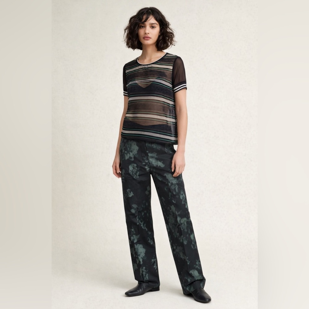 Scotch & Soda Maison - Stripe Sheer Top